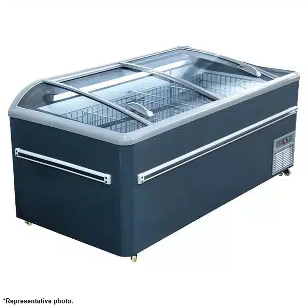 SD-200 || CHEST FREEZER 2 GLASS DOORS
